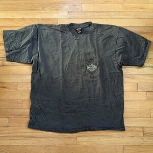VTG 90s Harley-Davidson T-Shirt Single Stitch Pocket Vacaville California USA